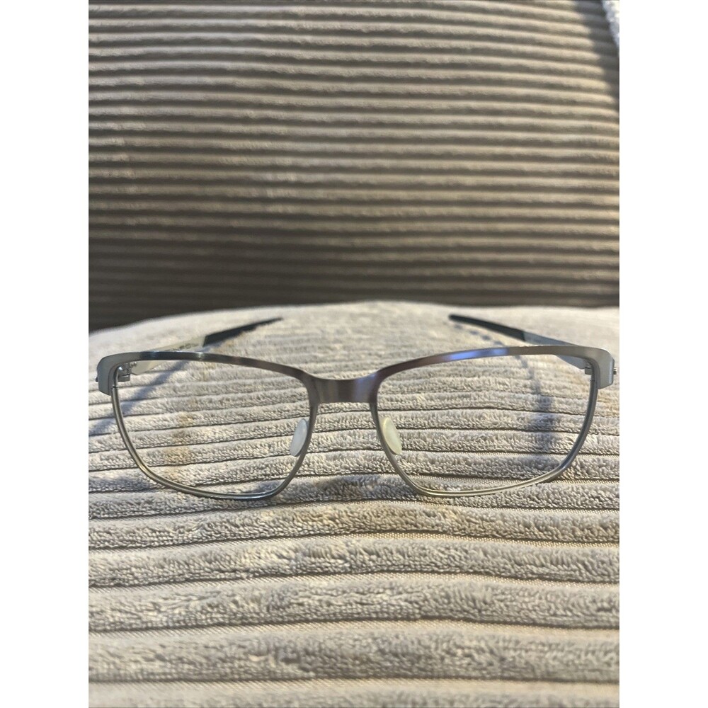 Oakley Sunglasses Frame Only OO4083-01 Tinfoil Black/Gunmetal Square Metal 58 mm